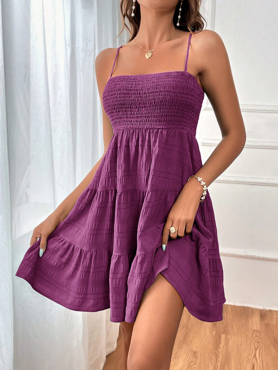 Ropa de Mujer, Ropa de Mujer, Vestidos de mujer, Vestidos cortos de mujer, Morado