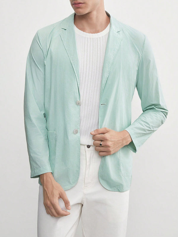 Hombres, Ropa de hombre, Chaquetas & Abrigos para Hombre, 34923357, verde menta