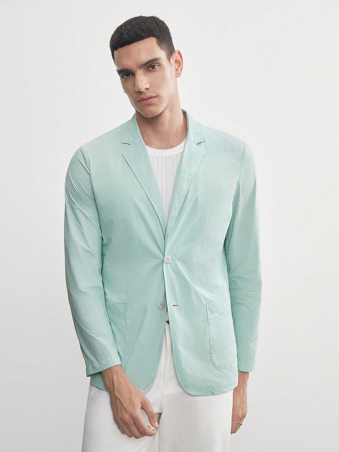 Hombres, Ropa de hombre, Chaquetas & Abrigos para Hombre, 34923357, verde menta