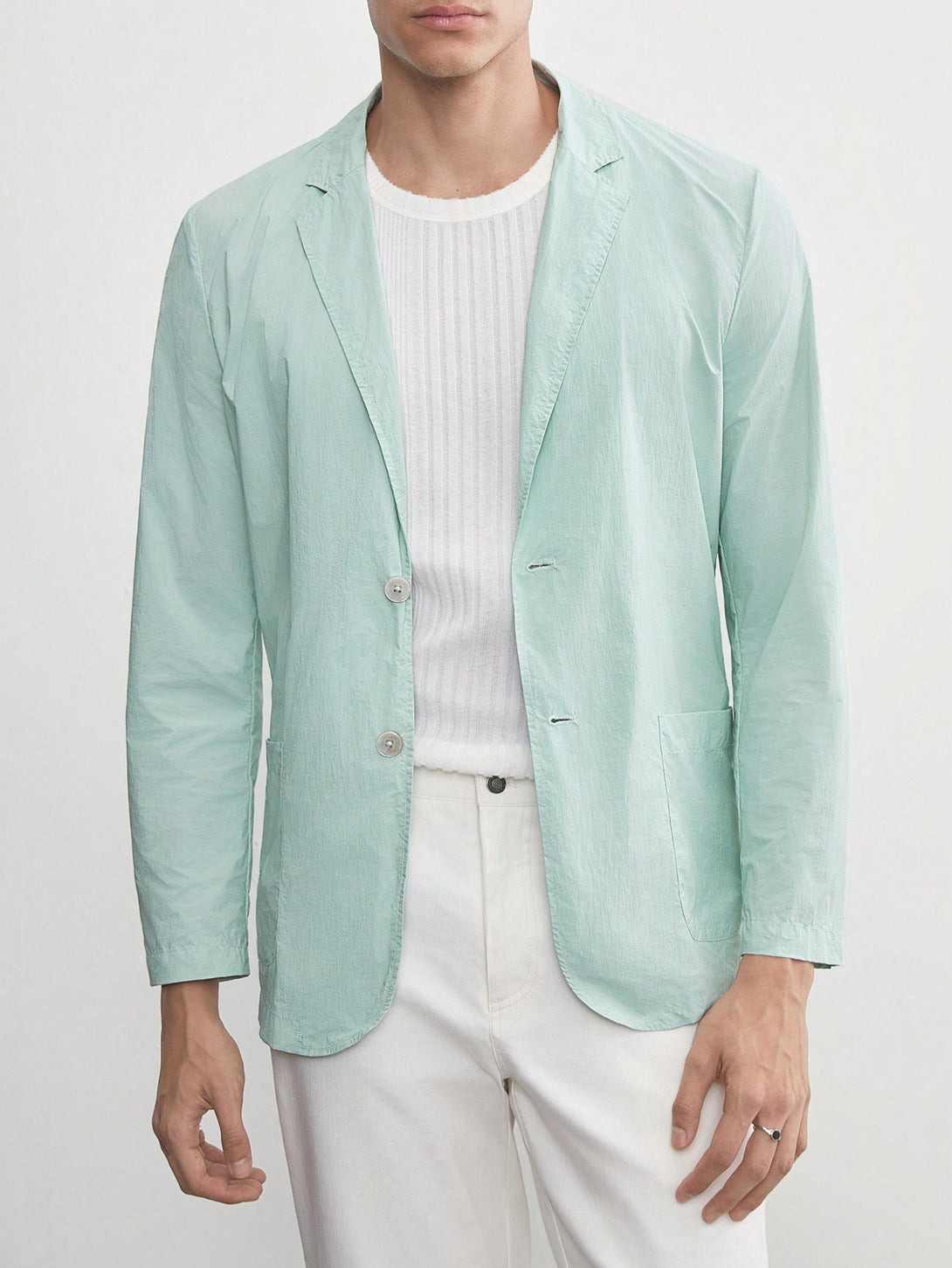 Hombres, Ropa de hombre, Chaquetas & Abrigos para Hombre, 34923357, verde menta