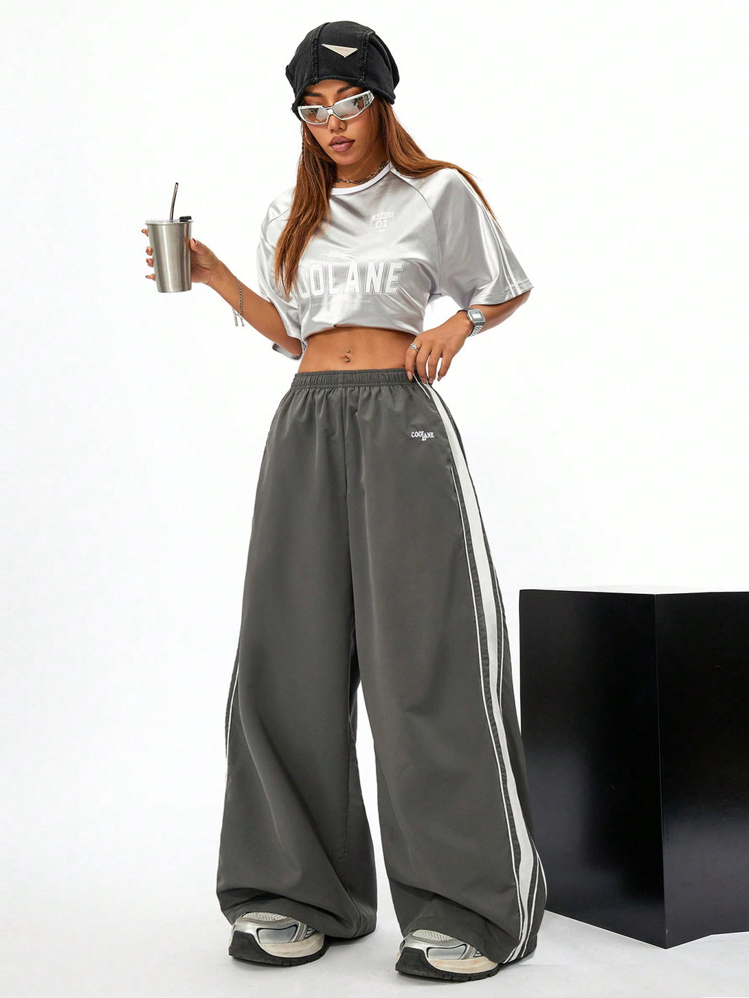 Ropa de Mujer, Ropa de Mujer, Bottoms de Mujer, Pantalones de Mujer, OUTFITS LOOKBOOK, Gris