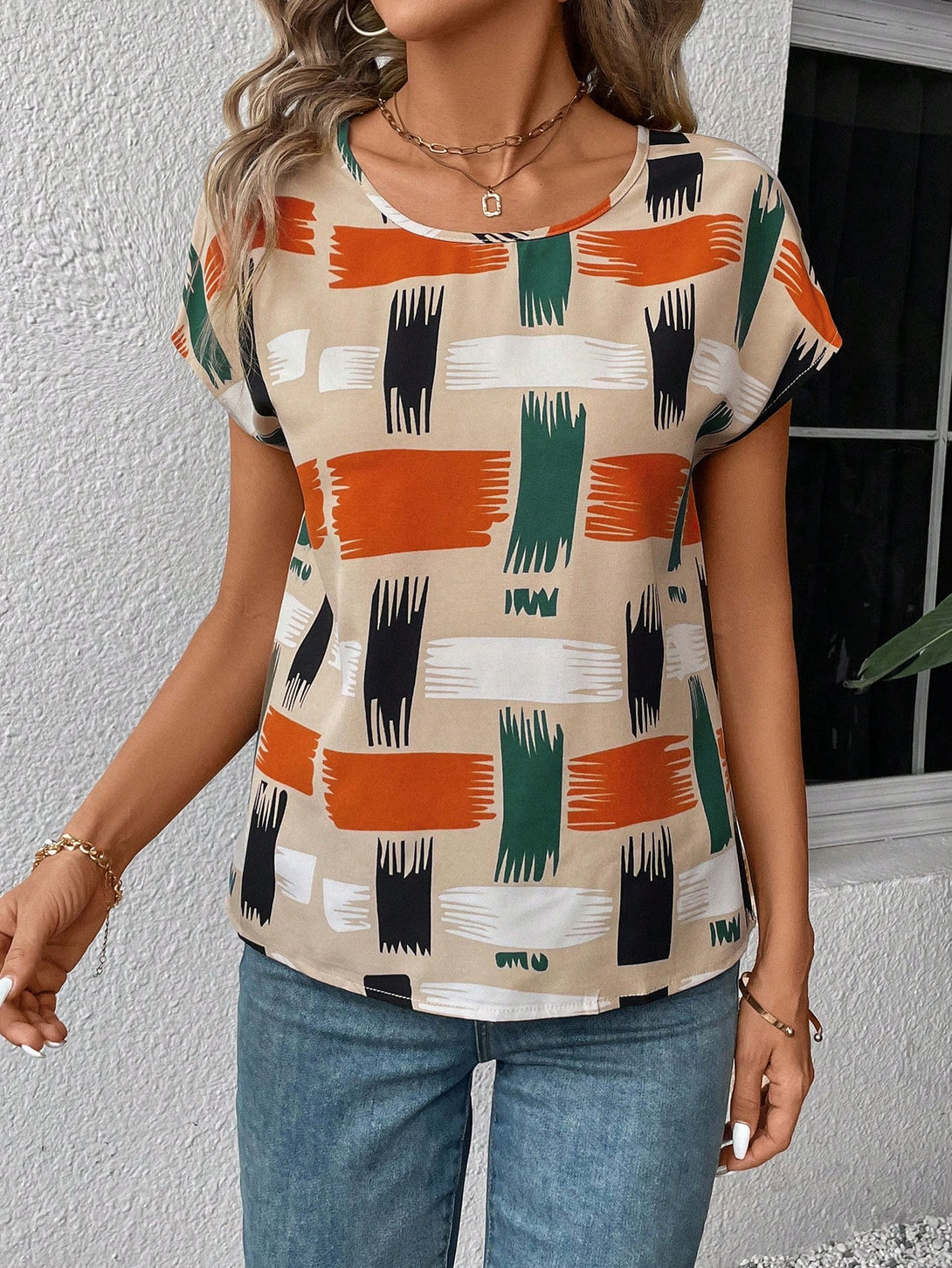 Ropa de Mujer, Ropa de Mujer, Tops & Blusas & Camisetas de Mujer, Blusas de Mujer, Multicolor