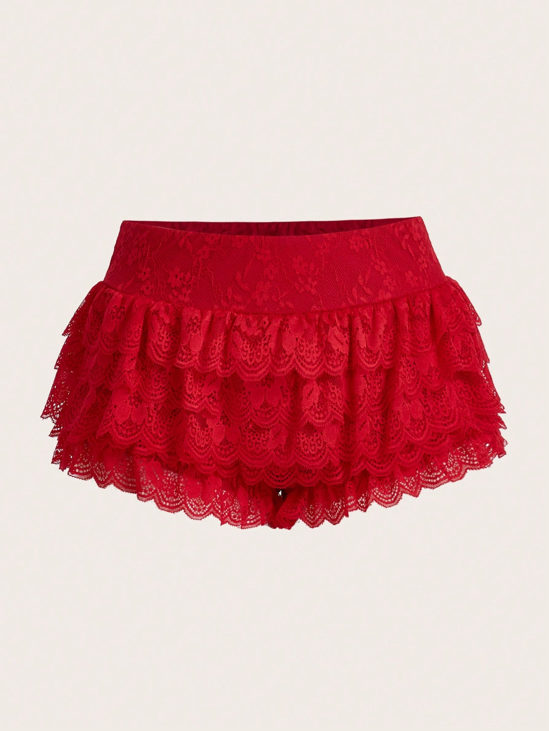 Ropa de Mujer, Ropa de Mujer, Bottoms de Mujer, Pantalones Cortos de Mujer, Colección de trajes de mujer, Rojo