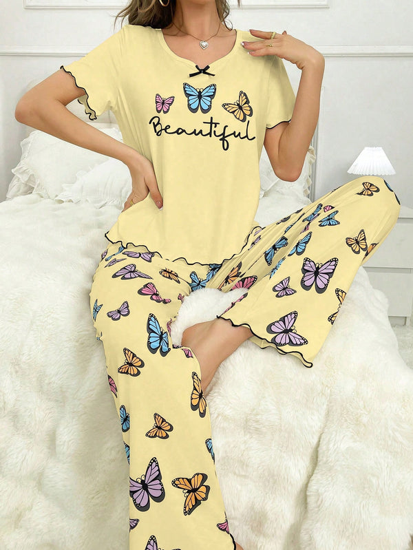 Ropa Interior y Ropa de Dormir, Pijama & Ropa de Descanso de Mujer, Ropa de Dormir para Mujeres, Sets de Pijamas de Mujer, Amarillo