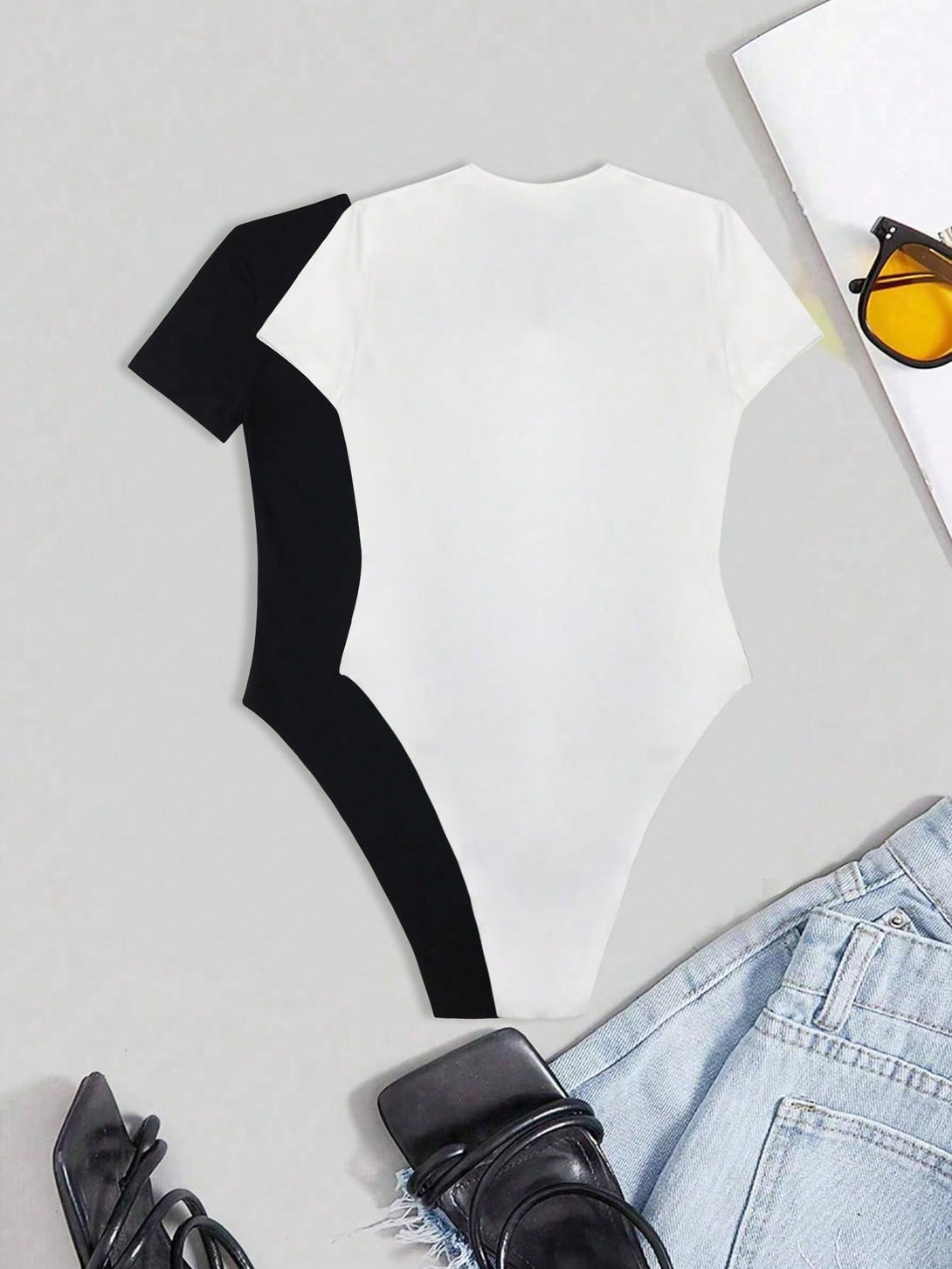 Ropa de Mujer, Monos y bodys para mujer, Body de mujer, 35325795, Multicolor