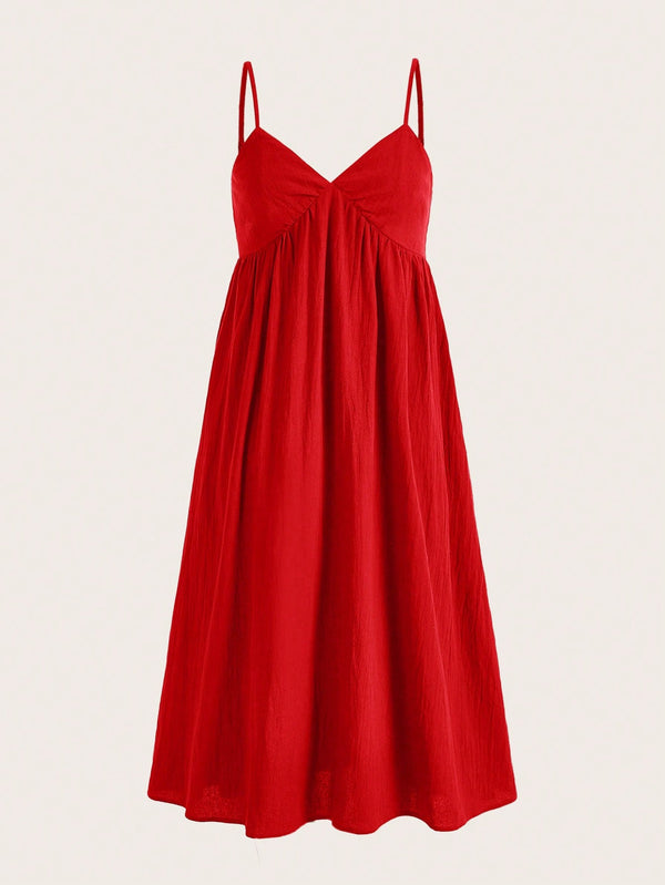 Ropa de Mujer, Ropa de Mujer, Vestidos de mujer, Vestidos midi para mujer, Rojo