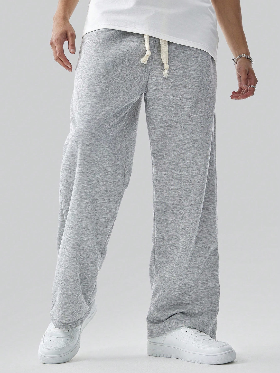 Hombres, Ropa de hombre, Bottoms de hombres, Pantalones Joggers para Hombre, OUTFITS LOOKBOOK, 34187829, Gris Claro