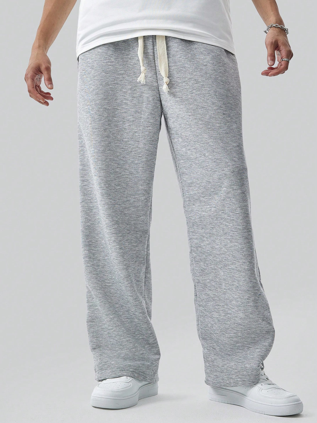 Hombres, Ropa de hombre, Bottoms de hombres, Pantalones Joggers para Hombre, OUTFITS LOOKBOOK, 34187829, Gris Claro