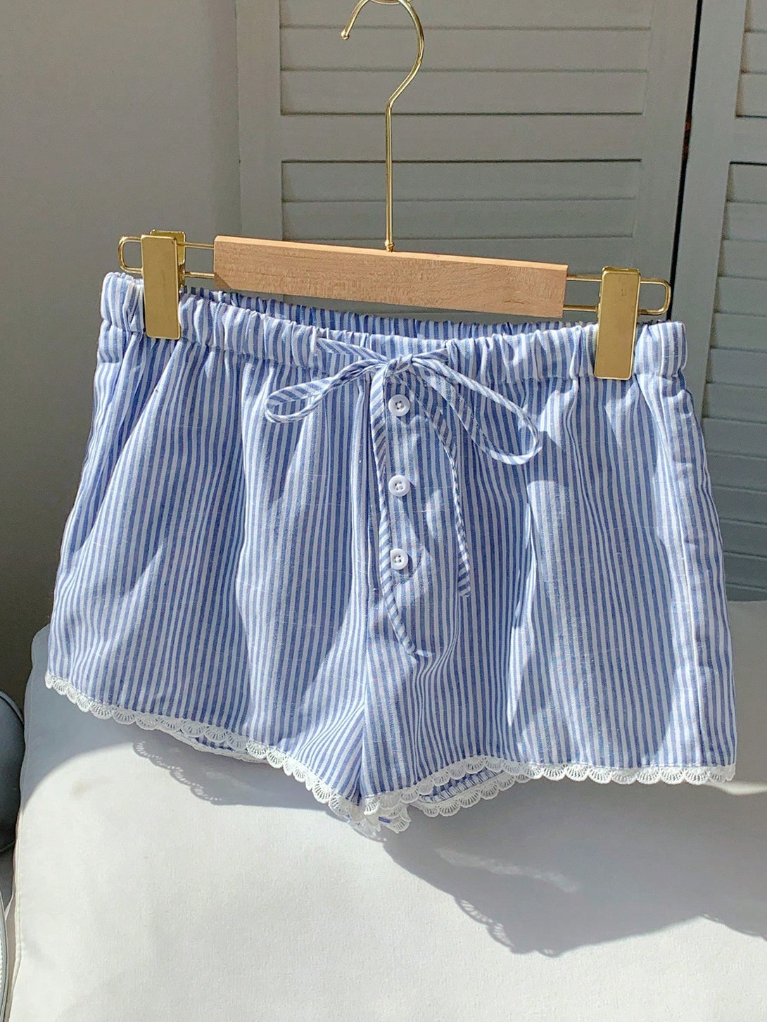 Ropa de Mujer, Ropa de Mujer, Bottoms de Mujer, Pantalones Cortos de Mujer, Azul