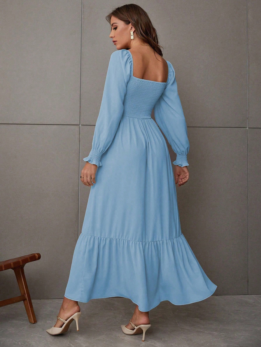 Ropa de Mujer, Ropa de Mujer, Vestidos de mujer, Vestidos largos de mujer, Azul