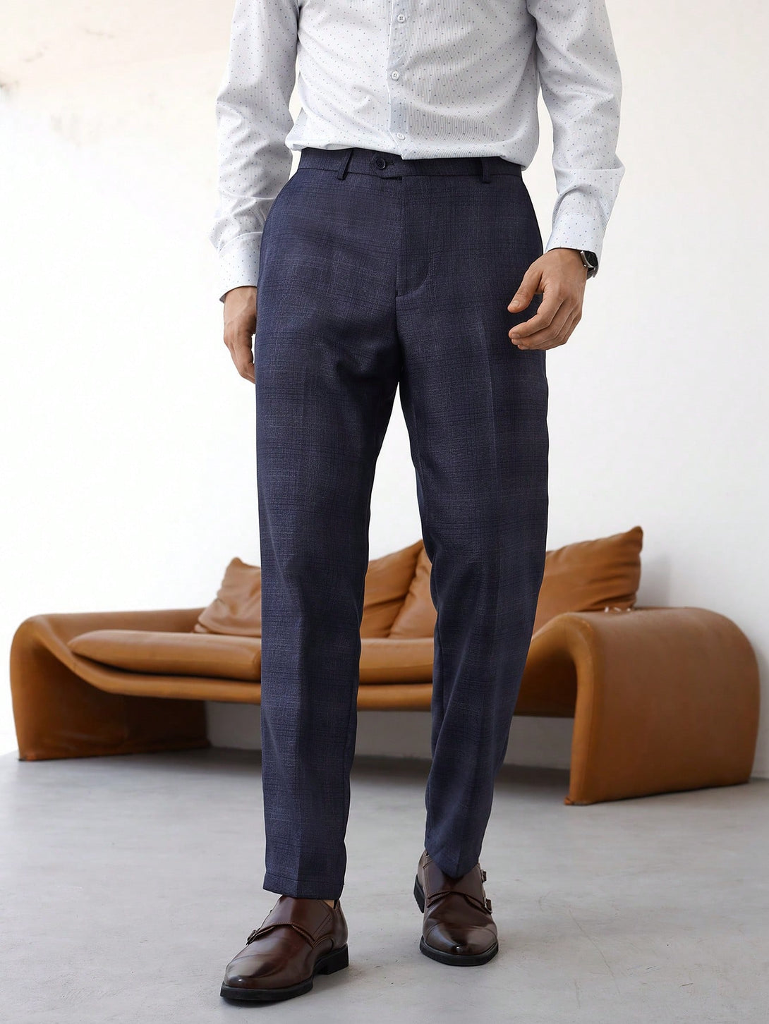 Hombres, Ropa de hombre, Trajes & Piezas separadas para Hombres, pantalones de traje de hombre, OUTFITS LOOKBOOK, 35691577, Azul