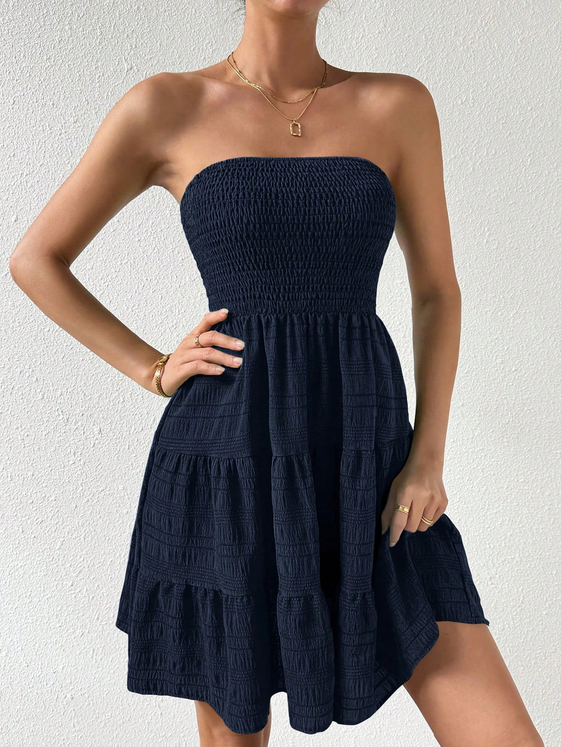 Ropa de Mujer, Vestidos de mujer, Vestidos cortos de mujer, 35726136, Azul Marino