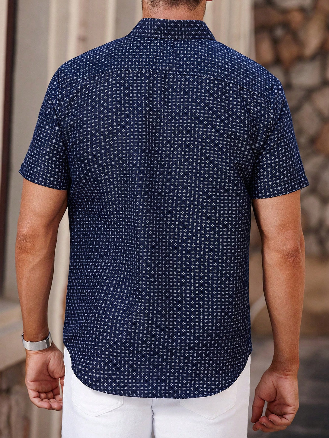 Hombres, Ropa de hombre, Tops para Hombre, Camisas  para hombre, 35810525, Azul Marino