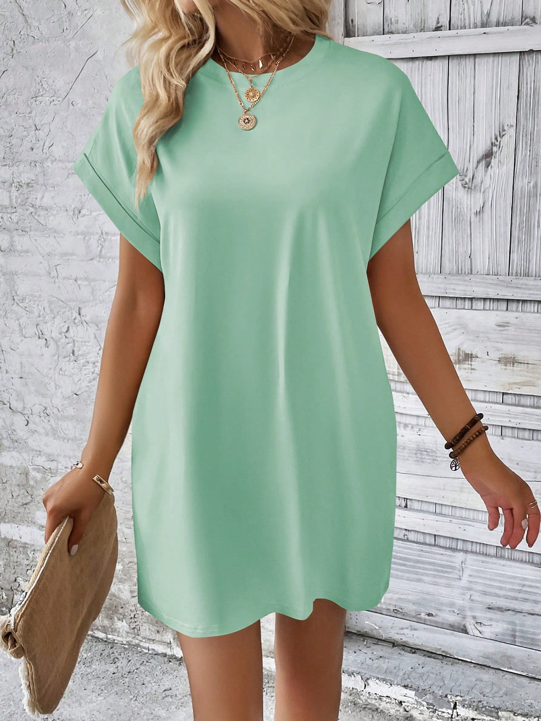 Ropa de Mujer, Ropa de Mujer, Vestidos de mujer, Vestidos cortos de mujer, verde menta