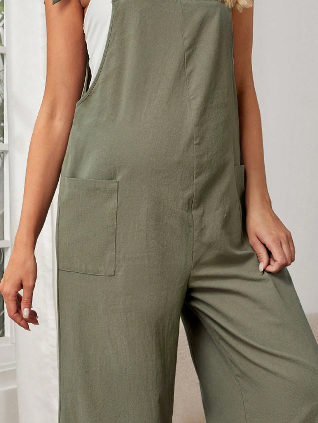 Ropa de Mujer, Ropa Premamá, Monos y Bodys de Premamá, Monos premamá, Verde militar