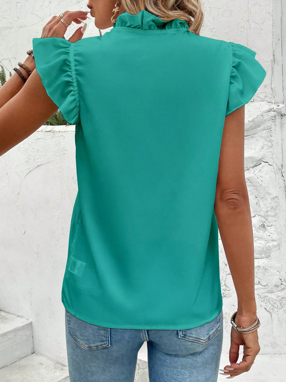 Ropa de Mujer, Ropa de Mujer, Tops & Blusas & Camisetas de Mujer, Blusas de Mujer, verde menta