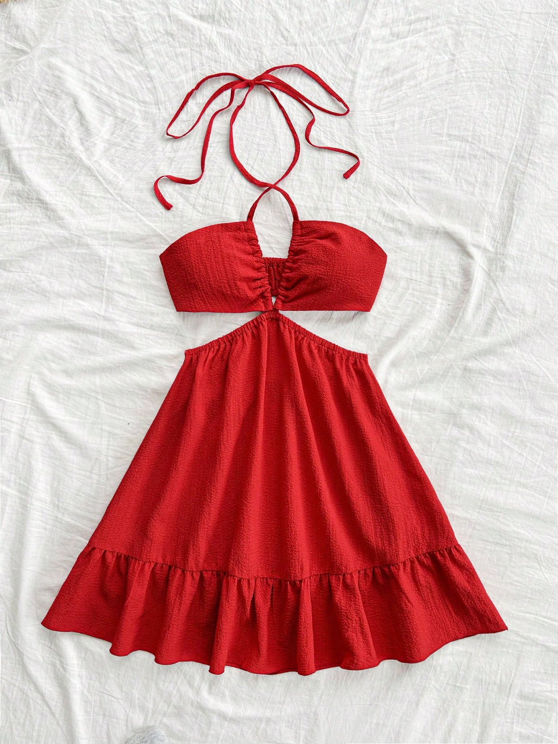 Ropa de Mujer, Vestidos de mujer, Vestidos cortos de mujer, 35994160, Rojo
