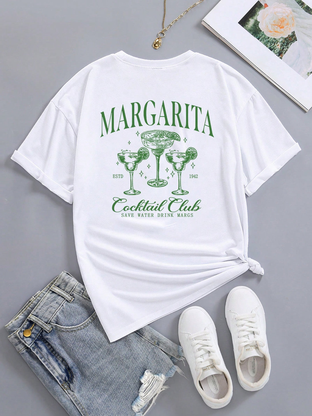 Ropa de Mujer, Tops & Blusas & Camisetas de Mujer, Camisetas de Mujer, 36232007, Blanco