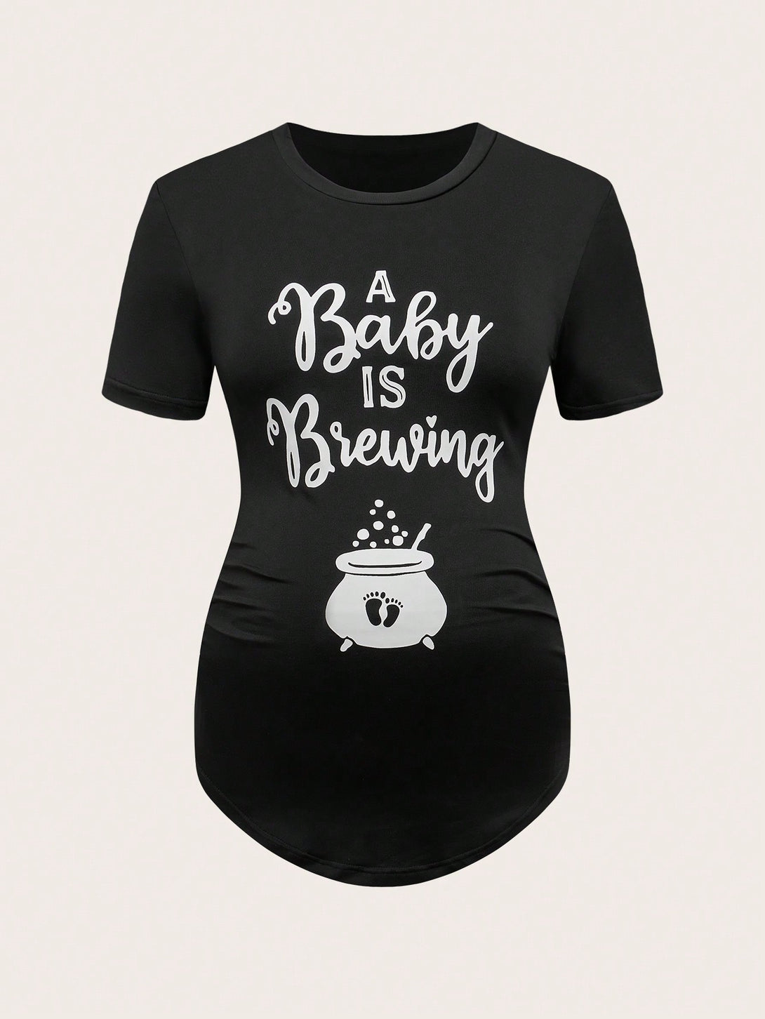 Ropa de Mujer, Ropa Premamá, Tops Premamá, Camisetas premamá, Negro