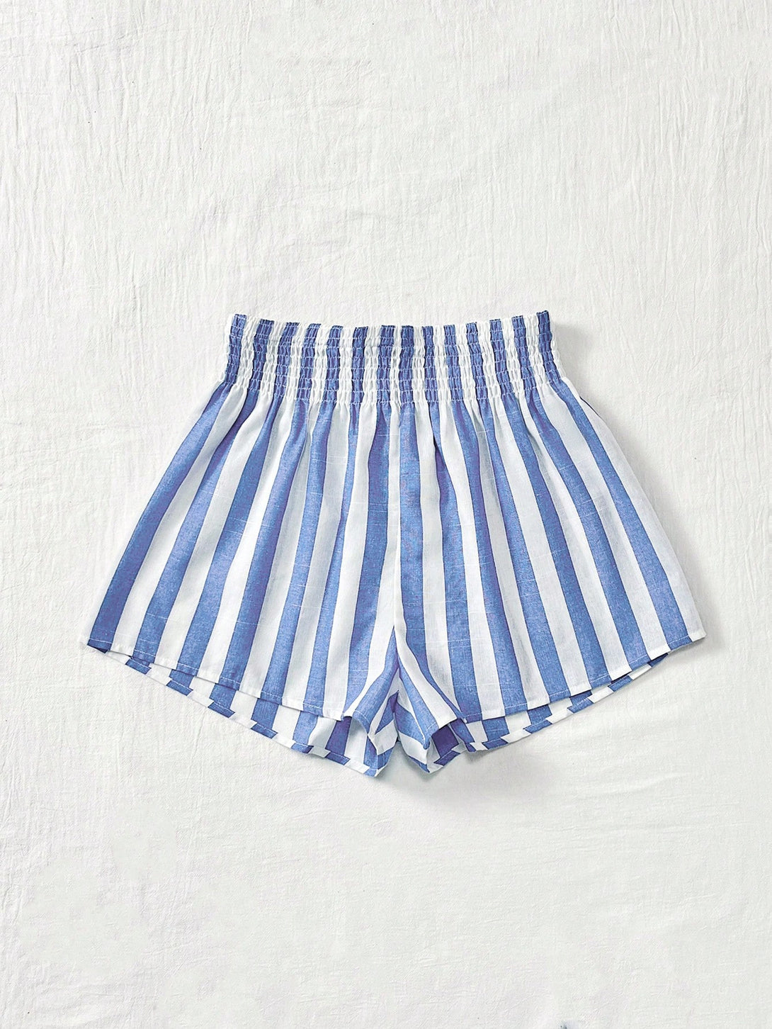Ropa de Mujer, Bottoms de Mujer, Pantalones Cortos de Mujer, OUTFITS LOOKBOOK, 36356160, Azul y blanco