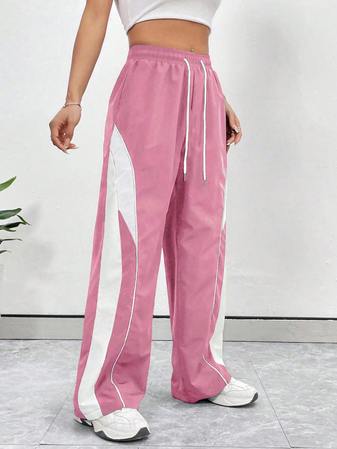 Ropa de Mujer, Ropa de Mujer, Bottoms de Mujer, Pantalones de Mujer, Colección de trajes de mujer, Rosa