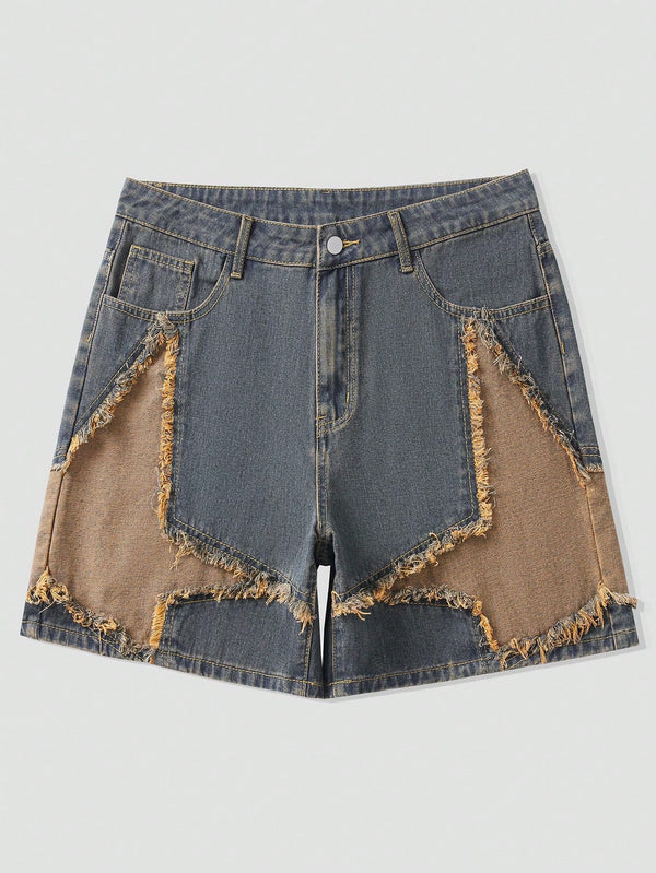 Hombres, Ropa de hombre, Mezclilla para hombre, Shorts mezclilla hombre, 37853108, Bronce