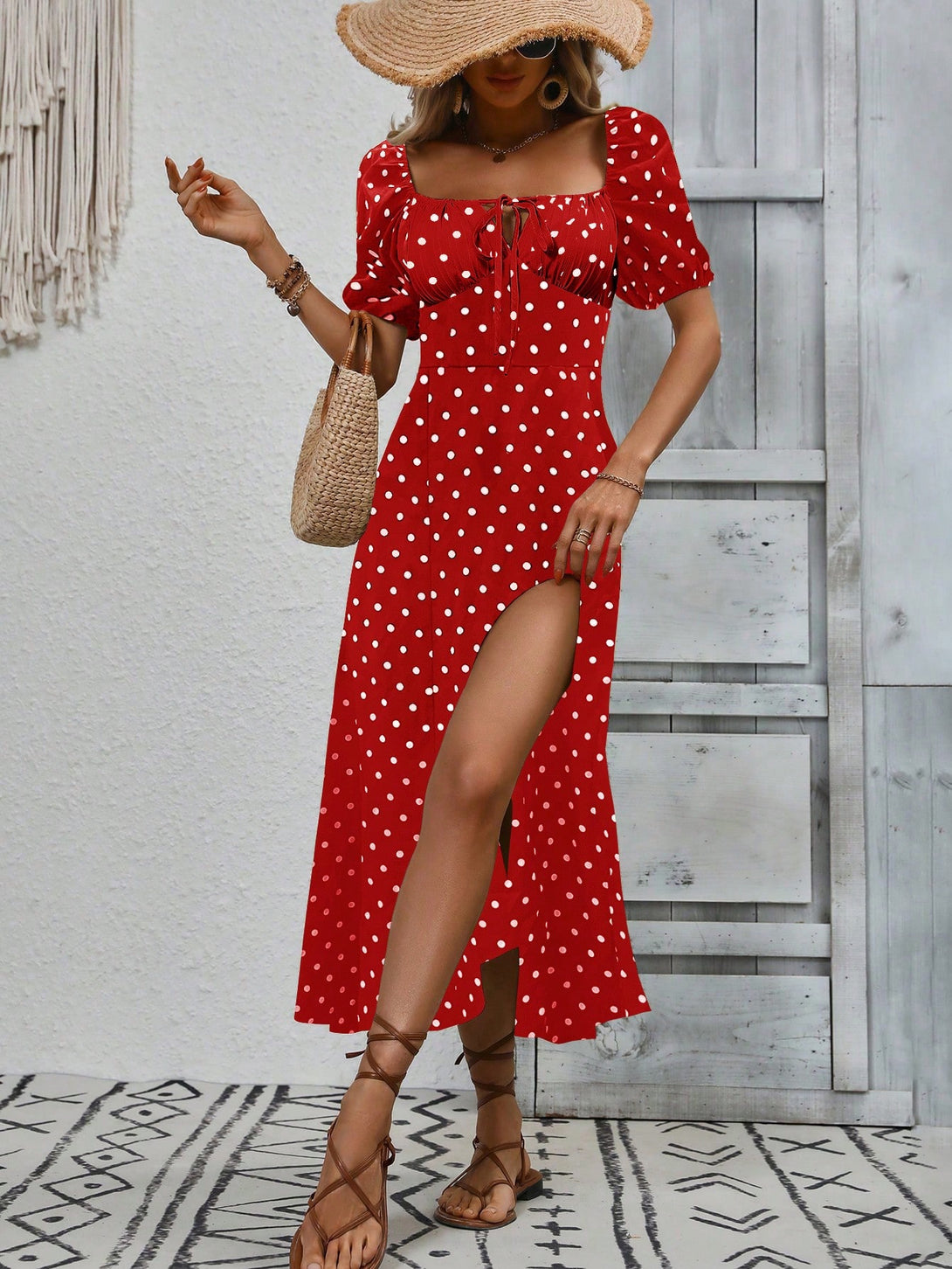 Ropa de Mujer, Ropa de Mujer, Vestidos de mujer, Vestidos largos de mujer, Rojo