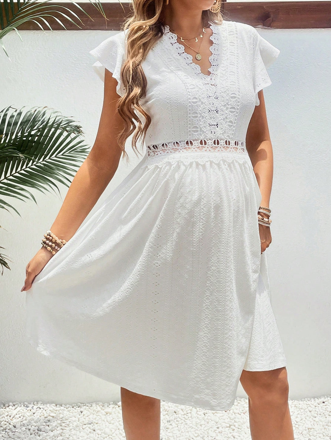 Ropa de Mujer, Ropa Premamá, Vestidos premamá, Blanco