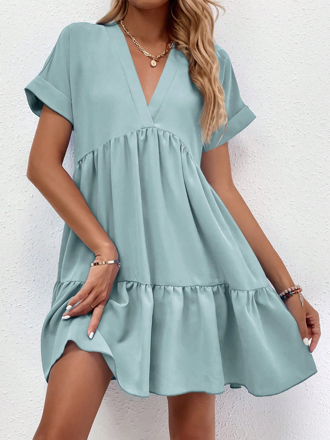 Ropa de Mujer, Ropa de Mujer, Vestidos de mujer, Vestidos cortos de mujer, verde menta