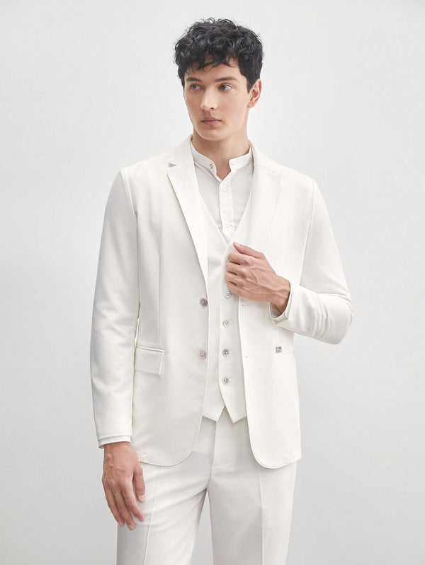 Hombres, Ropa de hombre, Trajes & Piezas separadas para Hombres, Traje de hombre, 35816946, Blanco