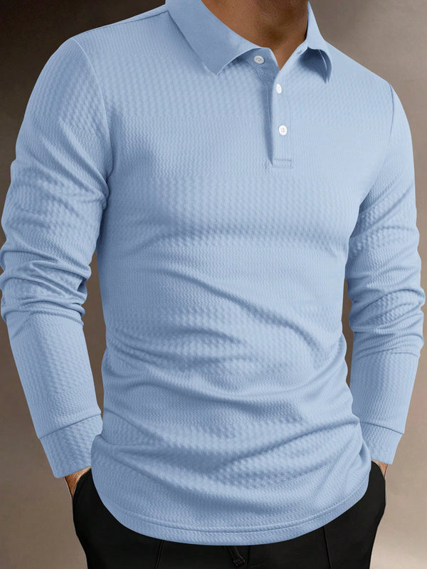 Hombres, Ropa de hombre, Tops para Hombre, Polos para Hombre, 36780109, Celeste