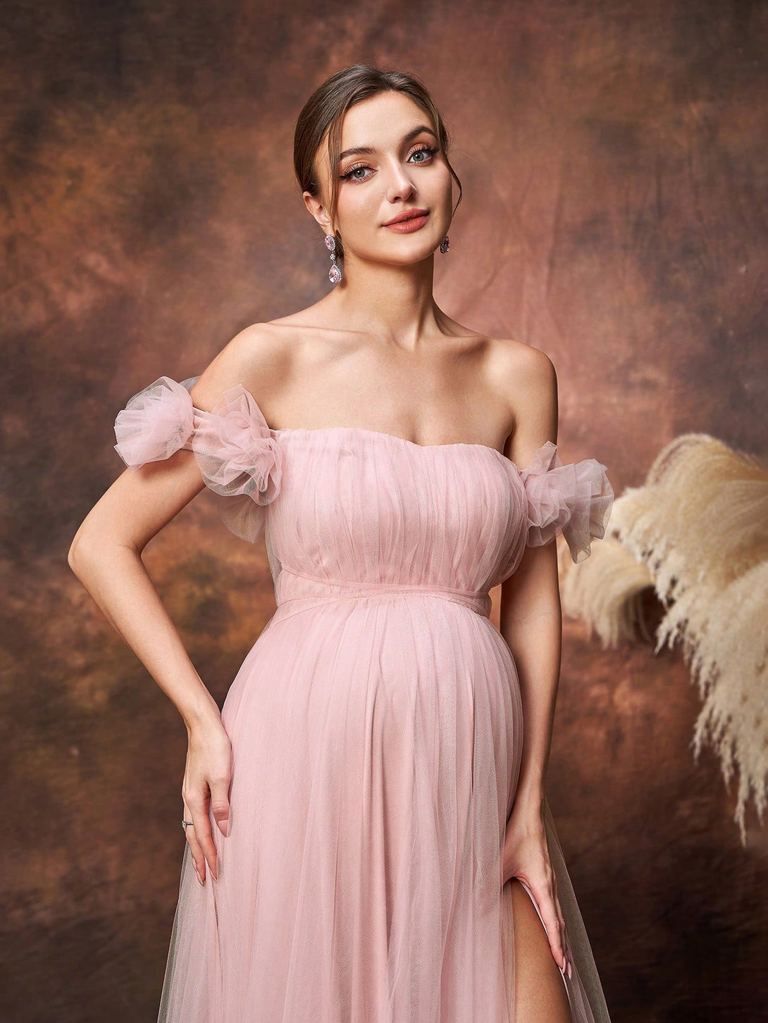 Ropa de Mujer, Ropa Premamá, Fiesta de maternidad y ropa especial, Vestidos Premamá, Rosa vieja