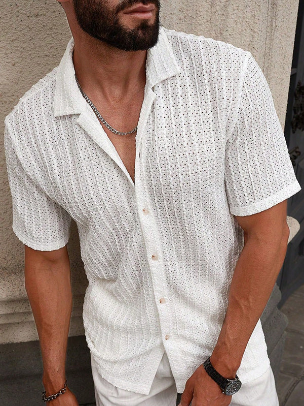 Hombres, Ropa de hombre, Tops para Hombre, Camisas  para hombre, 32264412, Blanco