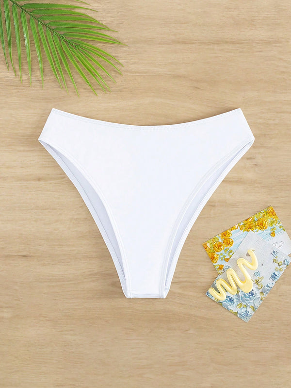 Ropa de Mujer, Ropa de Playa para Mujer, Women Bikini Bottoms, 37312339, Blanco