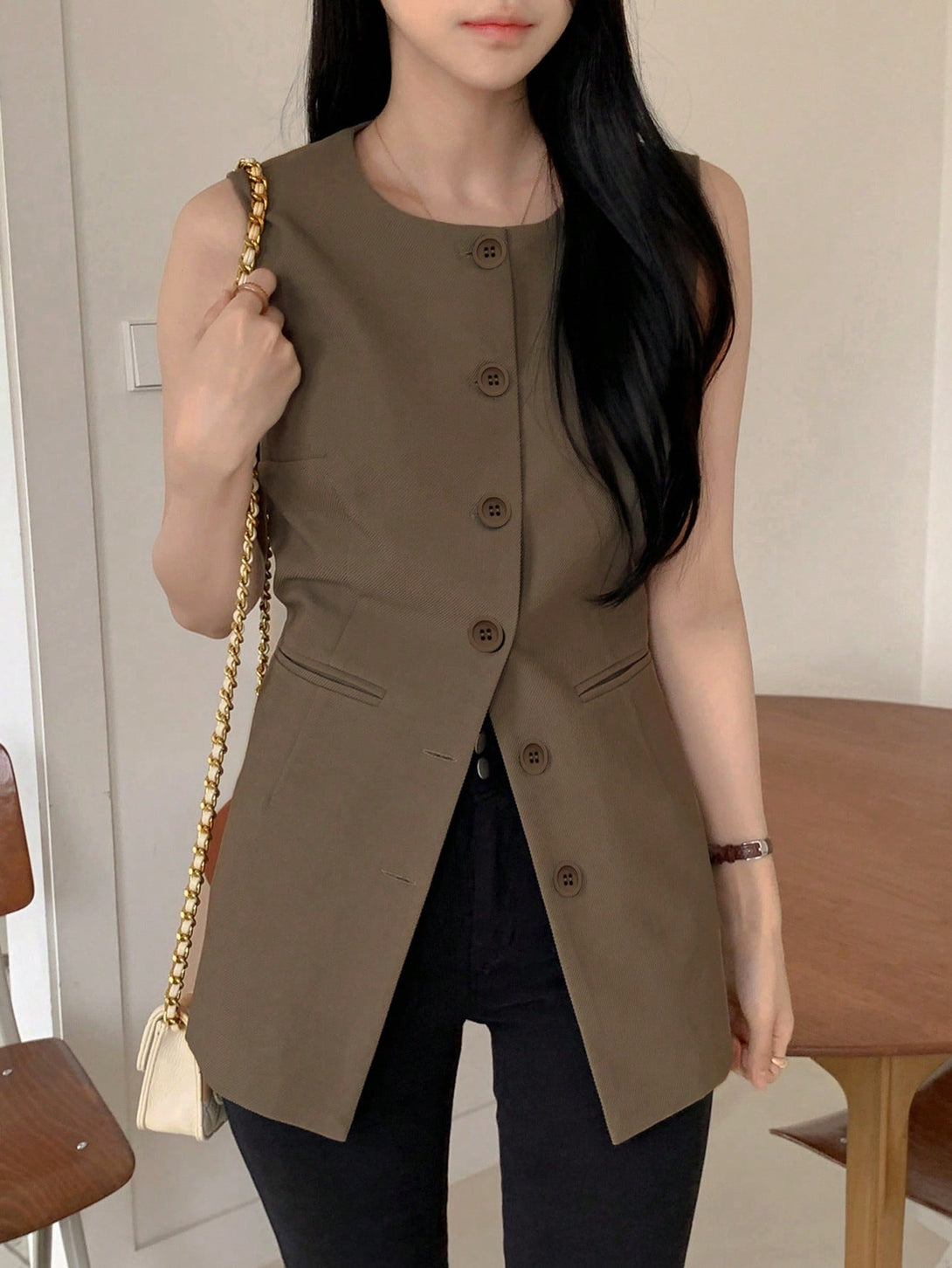 Ropa de Mujer, Trajes de Mujer, Blazers ligeros para mujer, 37073693, Marrón