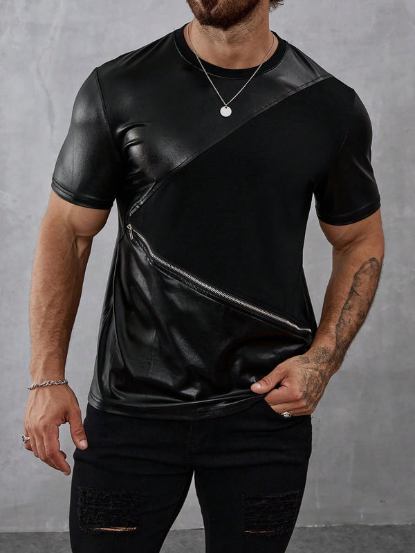 Hombres, Ropa de hombre, Tops para Hombre, Camisetas de hombre, 37129529, Negro