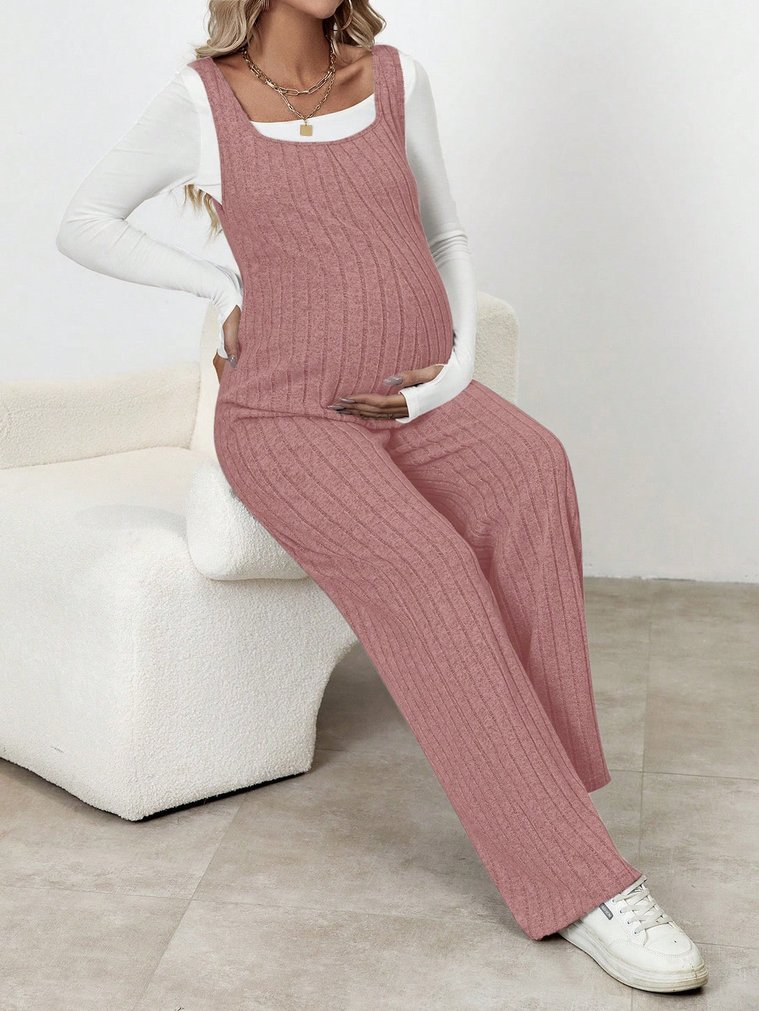 Ropa de Mujer, Ropa Premamá, Monos y Bodys de Premamá, Monos premamá, Rosa vieja