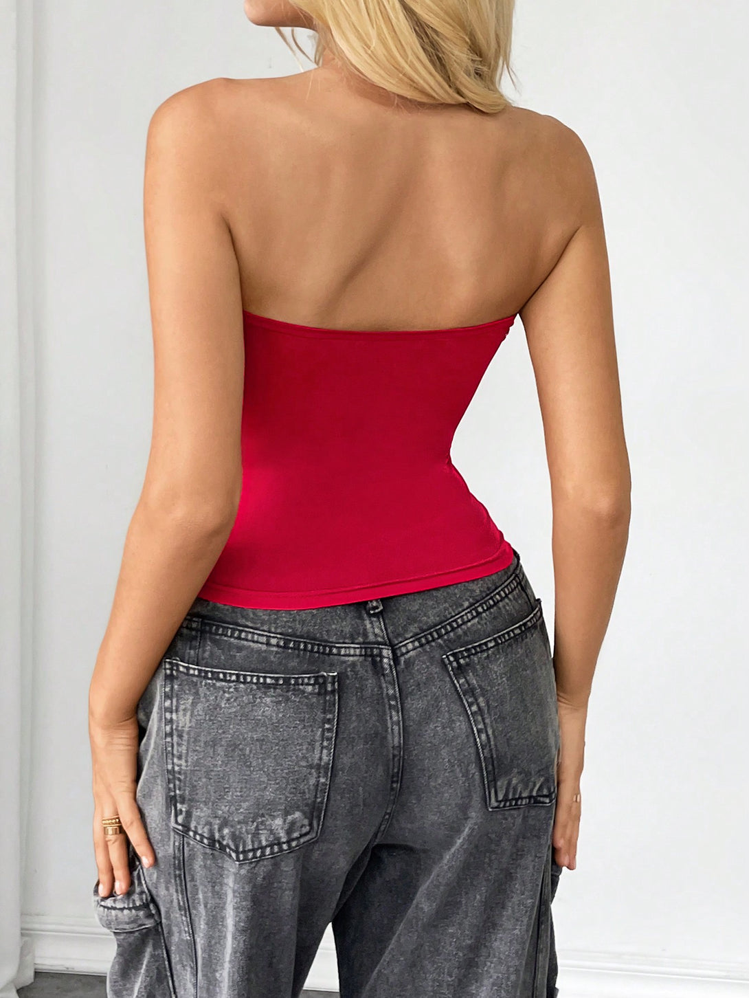 Ropa de Mujer, Ropa de Mujer, Tops & Blusas & Camisetas de Mujer, Tops de mujeres, Rojo