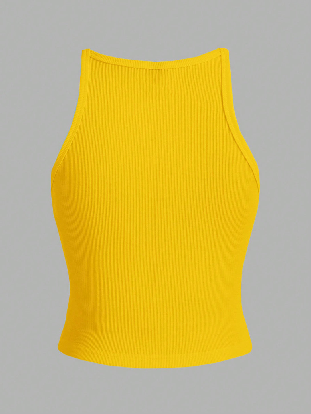 Ropa de Mujer, Ropa de Mujer, Tops & Blusas & Camisetas de Mujer, Camisetas & Tops de Tirantes de Mujer, Amarillo