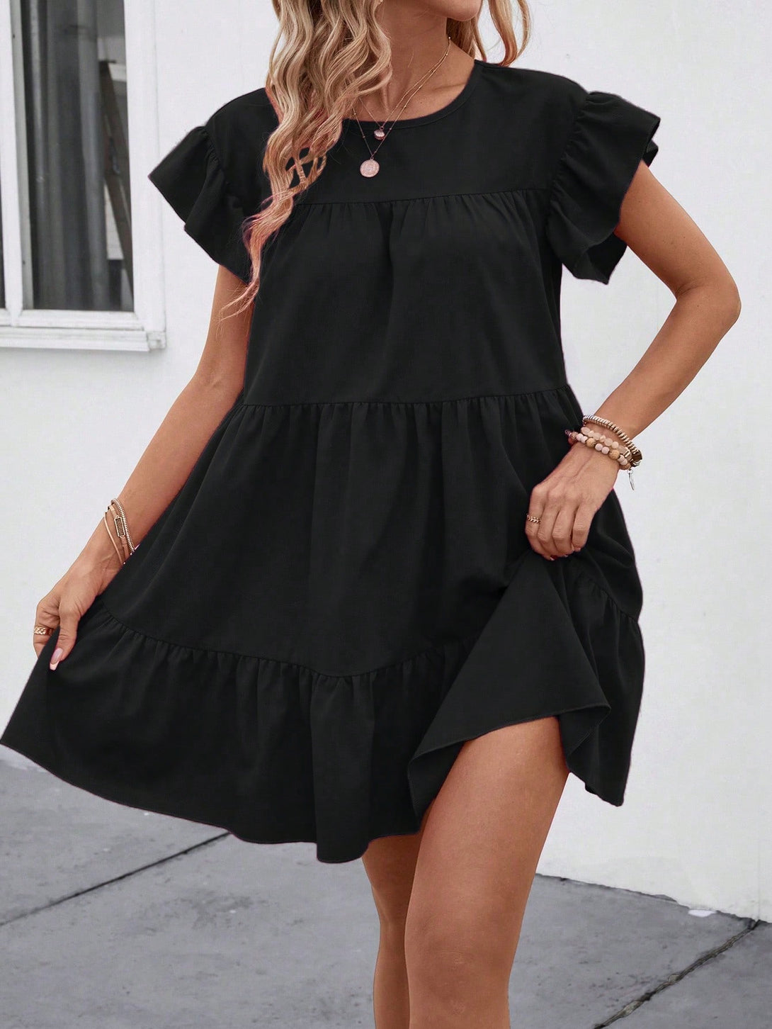 Ropa de Mujer, Ropa de Mujer, Vestidos de mujer, Vestidos midi para mujer, Negro