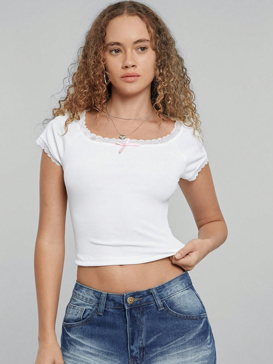 Ropa de Mujer, Ropa de Mujer, Tops & Blusas & Camisetas de Mujer, Camisetas de Mujer, Blanco