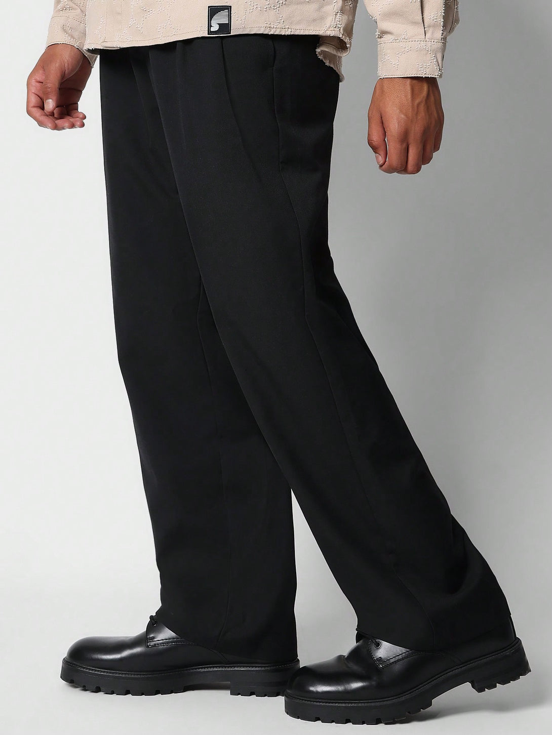 Hombres, Ropa de hombre, Trajes & Piezas separadas para Hombres, pantalones de traje de hombre, 37775392, Negro