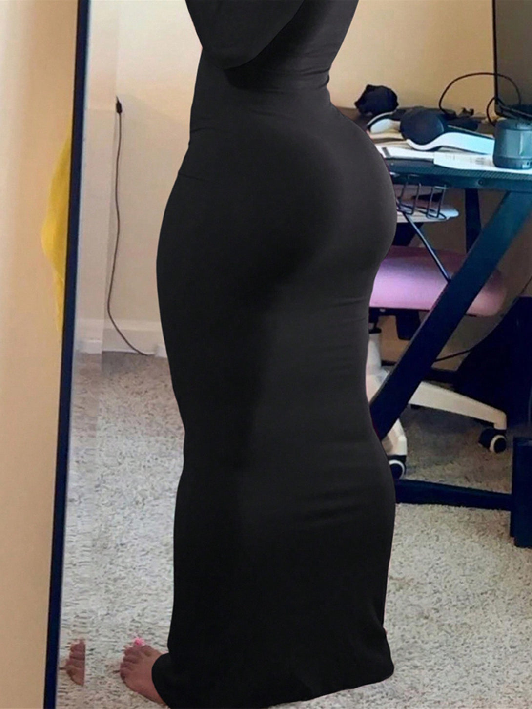 Ropa de Mujer, Ropa de Mujer, Vestidos de mujer, Vestidos largos de mujer, Negro