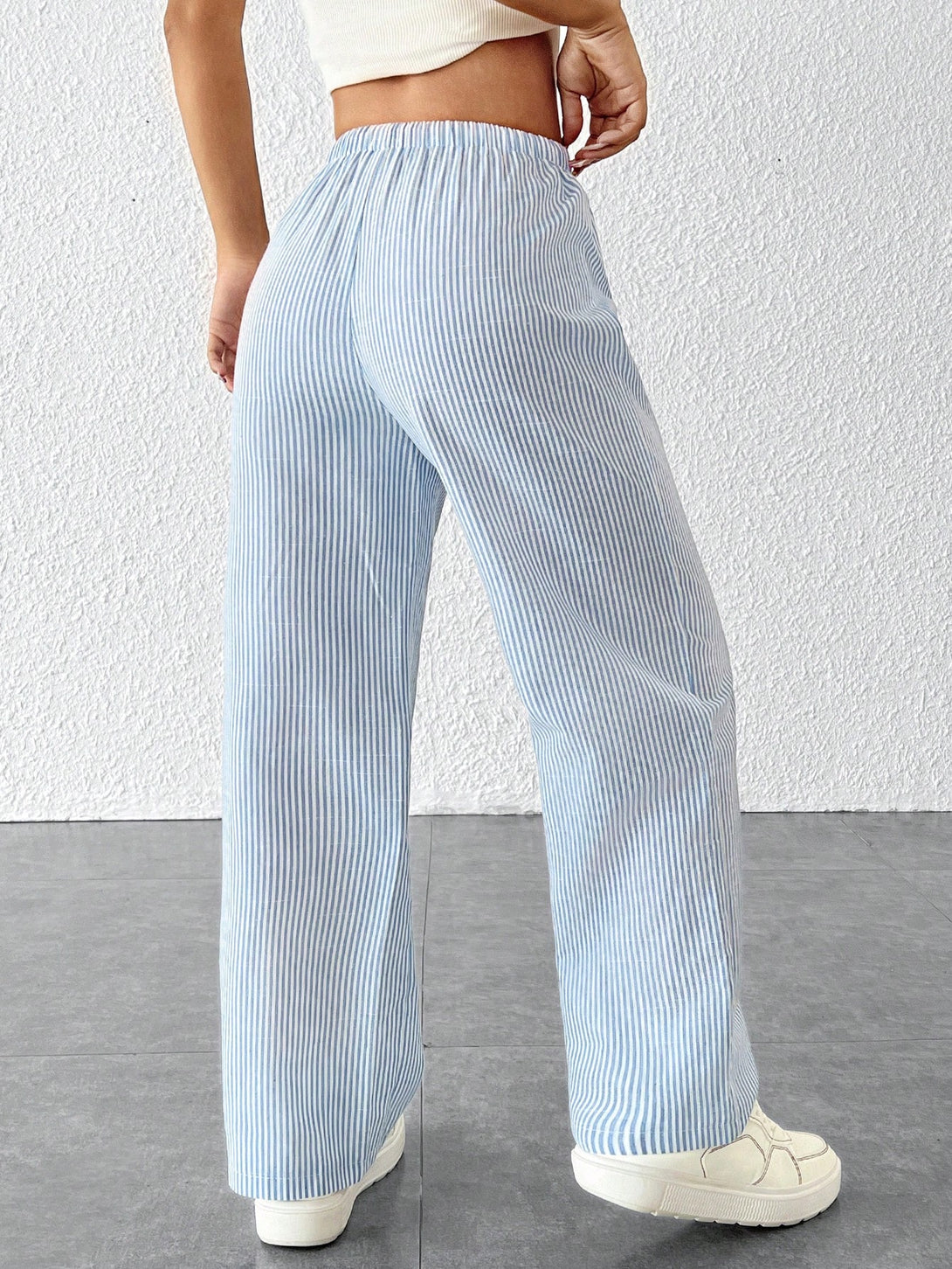 Ropa de Mujer, Ropa de Mujer, Bottoms de Mujer, Pantalones de Mujer, Azul y blanco