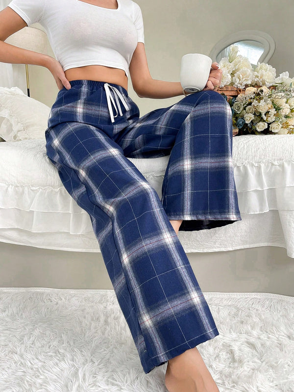 Ropa Interior y Ropa de Dormir, Pijama & Ropa de Descanso de Mujer, Ropa de Dormir para Mujeres, Pantalones de descanso para Mujer, Azul