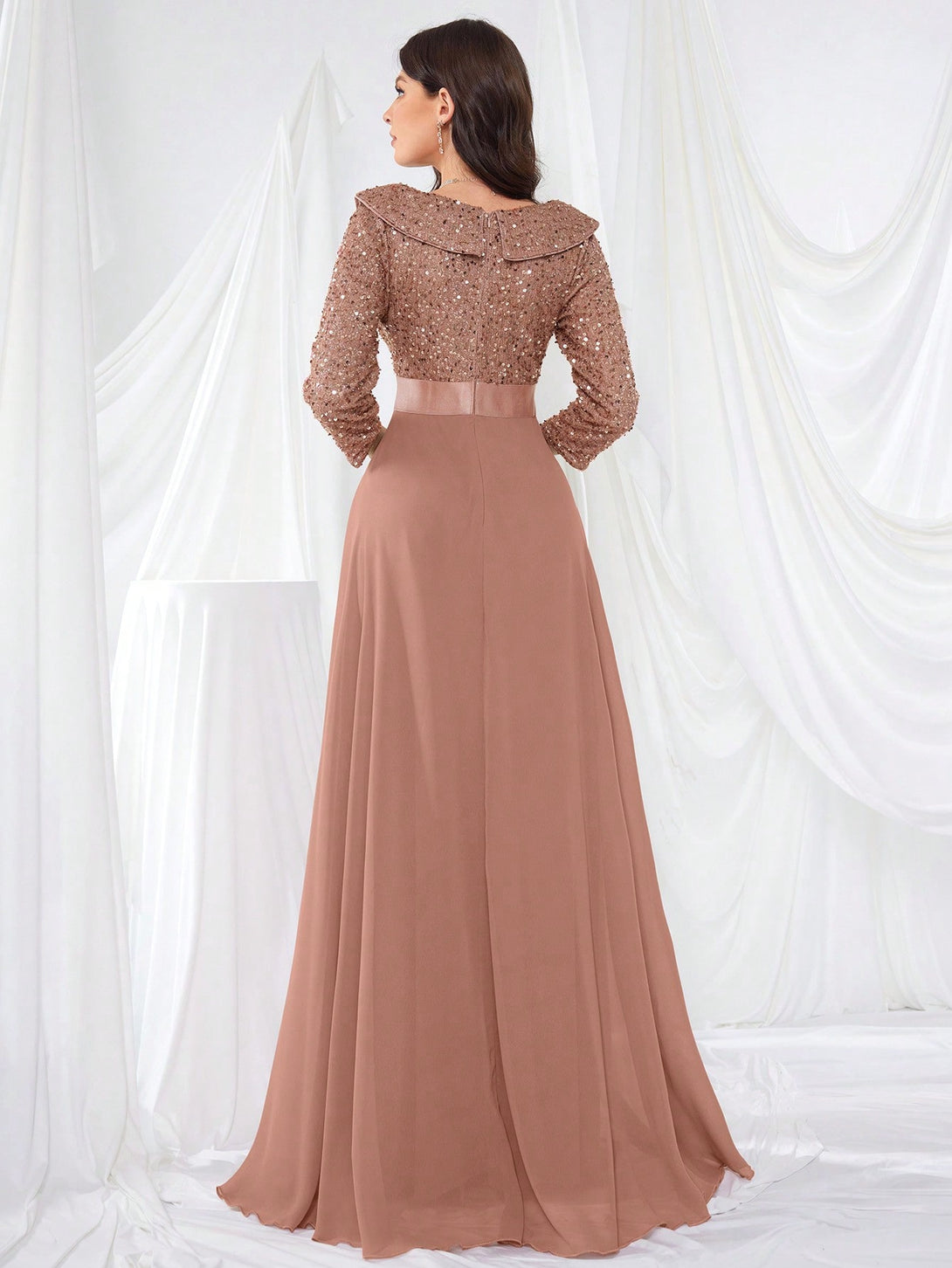Ropa de Mujer, Bodas & Eventos, Ropa de Fiesta de Mujer, Vestidos de fiesta para mujer, 37338995, Rosa vieja