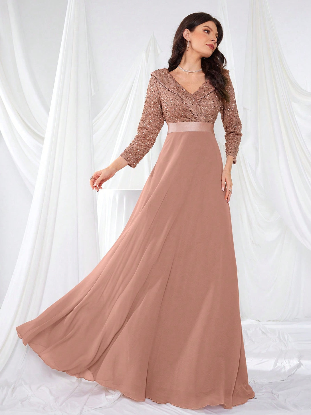 Ropa de Mujer, Bodas & Eventos, Ropa de Fiesta de Mujer, Vestidos de fiesta para mujer, 37338995, Rosa vieja