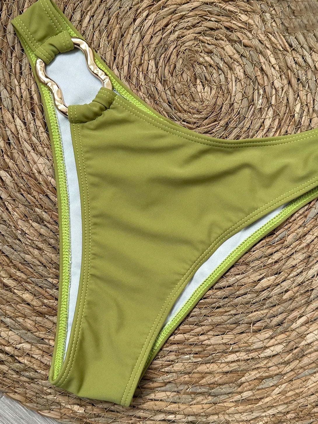 Ropa de Mujer, Ropa de Mujer, Ropa de Playa para Mujer, Sets de Bikini para Mujer, Verde