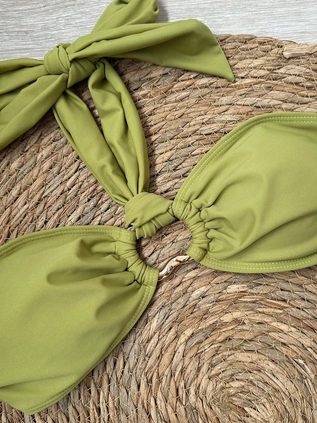 Ropa de Mujer, Ropa de Mujer, Ropa de Playa para Mujer, Sets de Bikini para Mujer, Verde