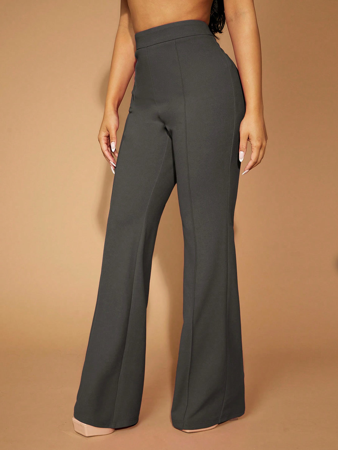 Ropa de Mujer, Ropa de Mujer, Bottoms de Mujer, Pantalones de Mujer, Gris Oscuro